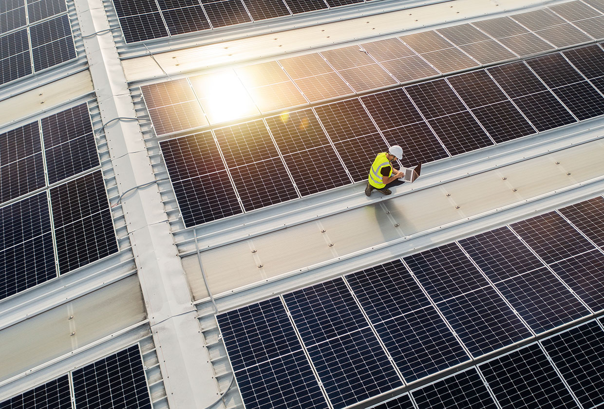 Eigenstromerzeugung: Photovoltaik für Unternehmen