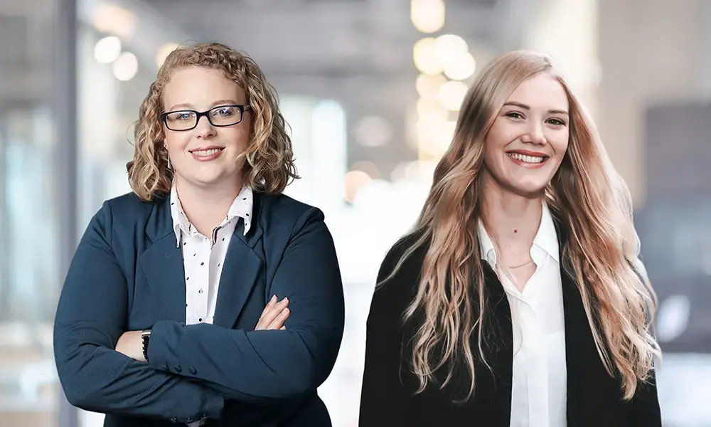 Alexa Staack und Julia Evseev