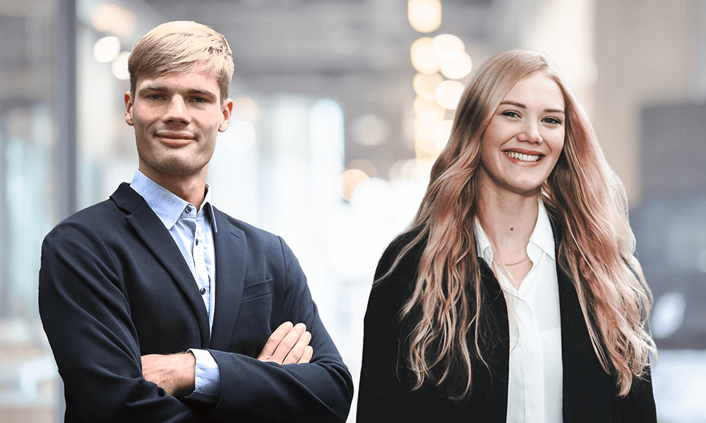 Jasper Bongartz und Julia Evseev